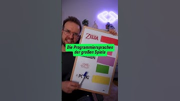 Die Programmiersprachen der großen Spiele 🎮 #programmieren #programmiersprache