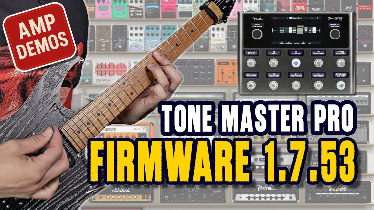 Прошивка Fender Tone Master Pro версии 1.7.53 — это ОГРОМНОЕ ДОПОЛНЕНИЕ!!