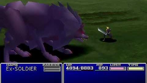 PSX: Final Fantasy VII - Enemy Size Mod Codes