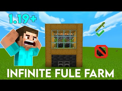 Minecraft : Infinite Fule Farm Tutorial | 1.19 | For [ Java/Bedrock ...
