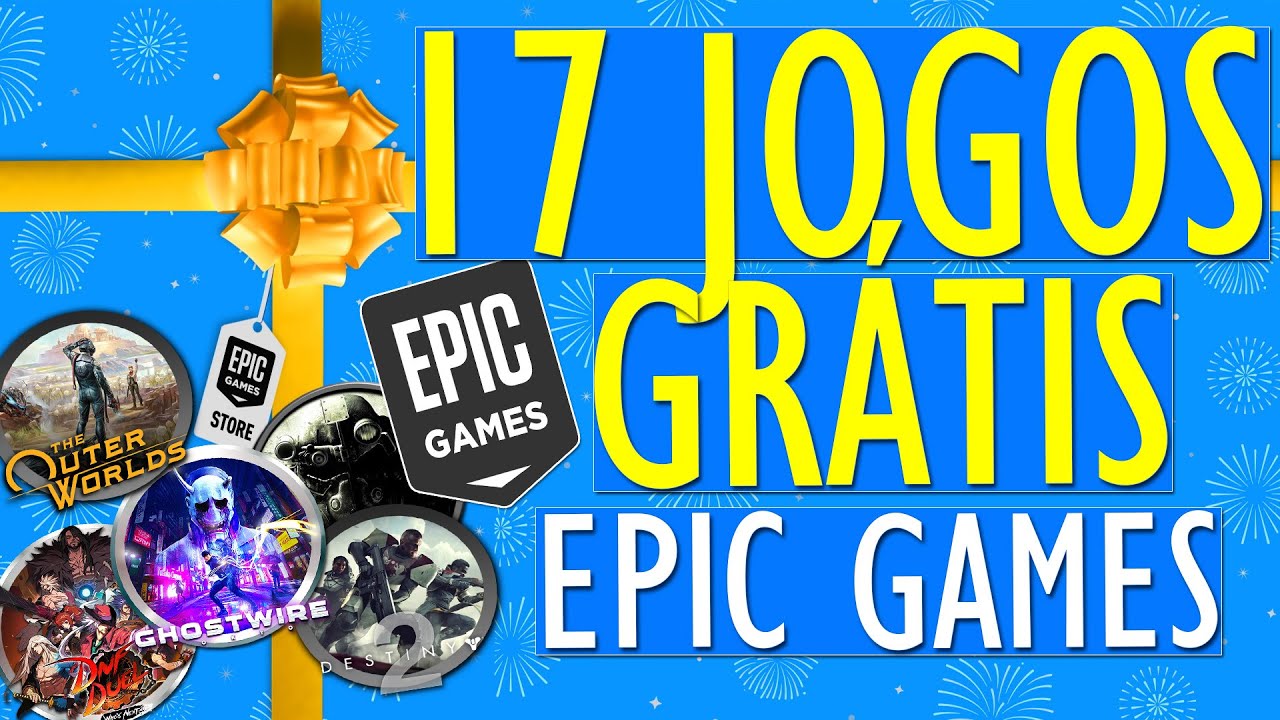 OS 17 JOGOS GRÁTIS da EPIC GAMES STORE no FINAL de 2023! Jogos grátis misteriosos