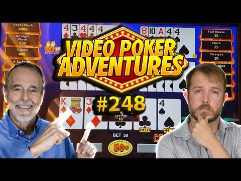 Maybe Dad Was Right About Super Hot Roll? Video Poker Adventures 248 • The Jackpot Gents