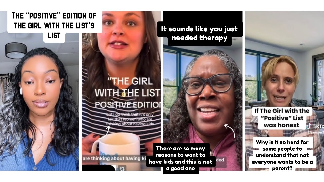 Her “positive” edition of the girl with the list’s list has got people coming for her 