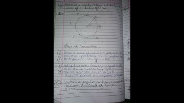 Class-9th Maths Chapter-13 Geometrical Construction, Exercise-13.4 all solution