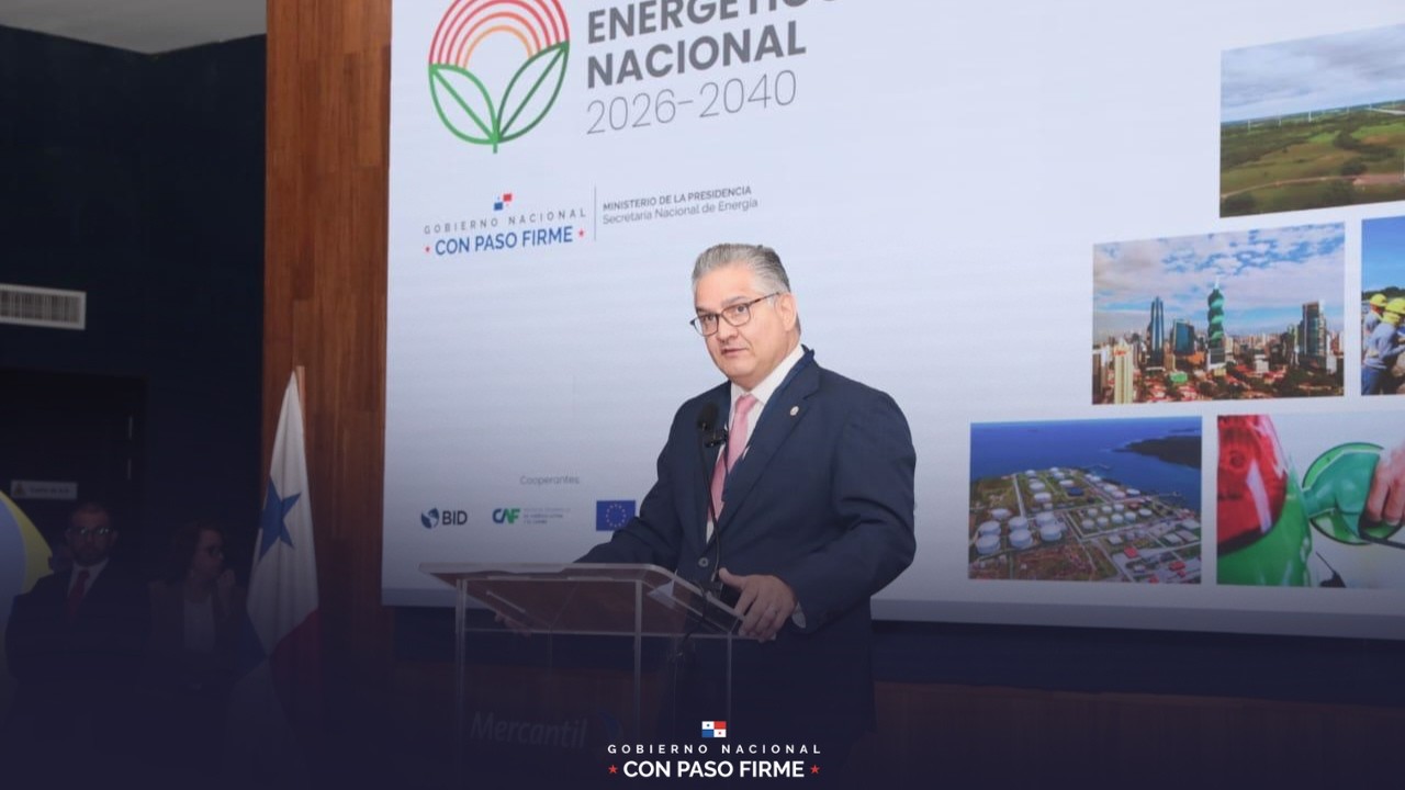 Ministro Orillac en el lanzamiento del proceso de elaboración del Plan Energético Nacional 2026-2040