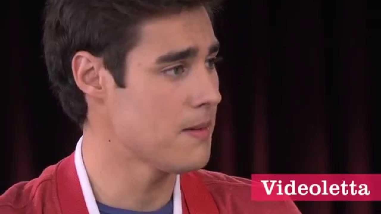 Violetta 2 English Leon plays "Our way" "Nuestro Camino" Ep 77