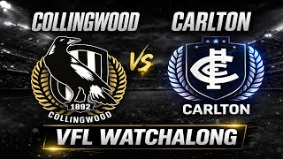 COLLINGWOOD VS CARLTON/ VFL WATCHALONG