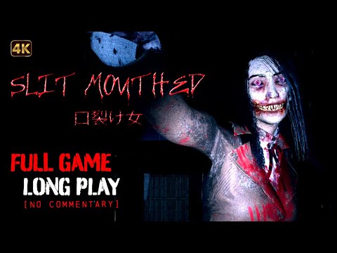 Slit Mouthed | Kuchisake Onna - All Endings | Full Game Longplay Walkthrough | 4K | No Commentary