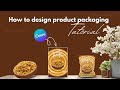 How to design product packaging in canva