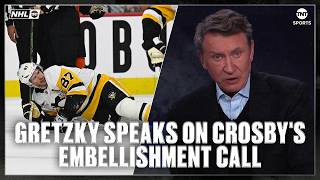 Wayne Gretzky Does NOT Agree With Crosby's Embellishment Penalty 🗣️