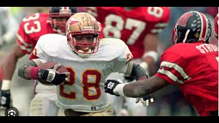 Warrick Dunn career FSU Highlights