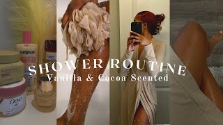 Relaxing Shower Routine! | Vanilla & Cocoa Scented + Smell good all day