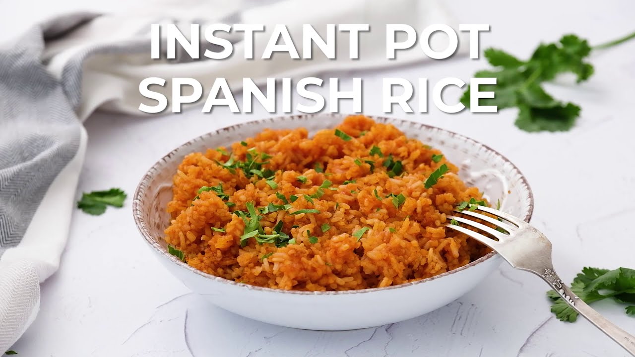 Super Easy Instant Pot Spanish Rice - Beauty and the Bench Press