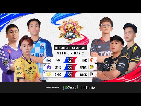 🔴LIVE | MPL PH S13 | ENGLISH-Week3 Day 2