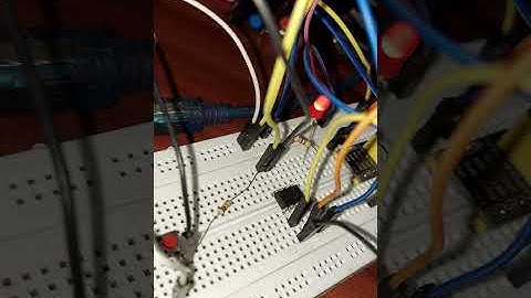 Attiny85 esp 01 gpio communication