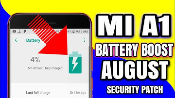 Xiaomi Mi A1 Battery Life Boost,Improve On OREO 8.1 August Security Patch,Letest Tips 100% Working