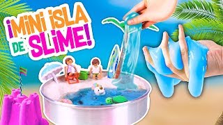 DIY  SLIME y ARENA KINÉTICA  ? Para PLAYA de TUS JUGUETES - Manualidades Fantásticas!