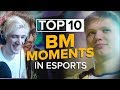 xQc Reacts to The Top 10 Bad Manner Moments in Esports