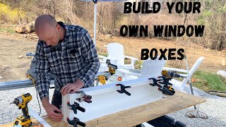 You Can Build These Easy And Maintenance Free PVC Window Boxes by Curtis 1824 Farm 1,785 views 2 years ago 13 minutes, 26 seconds