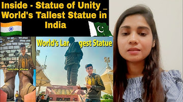 pakistani reacts to Inside - Statue of Unity _ World