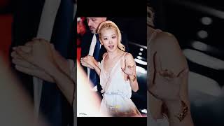 Rose At The Ysl Paris Fashion Week Rose