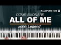 Come suonare All Of Me - John Legend (Tutorial Pianoforte)