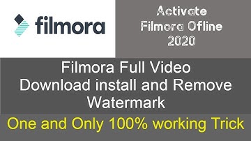 Filmora Activation Key|How to remove watermark from filmora Lifetime 2020|Activationcode offline