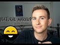 How To - Men&#39;s natural Make up - Primer Contour &amp; Colour Correct [with stubble]