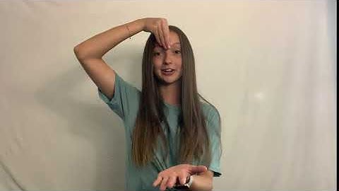 ASL, I am learning sign
