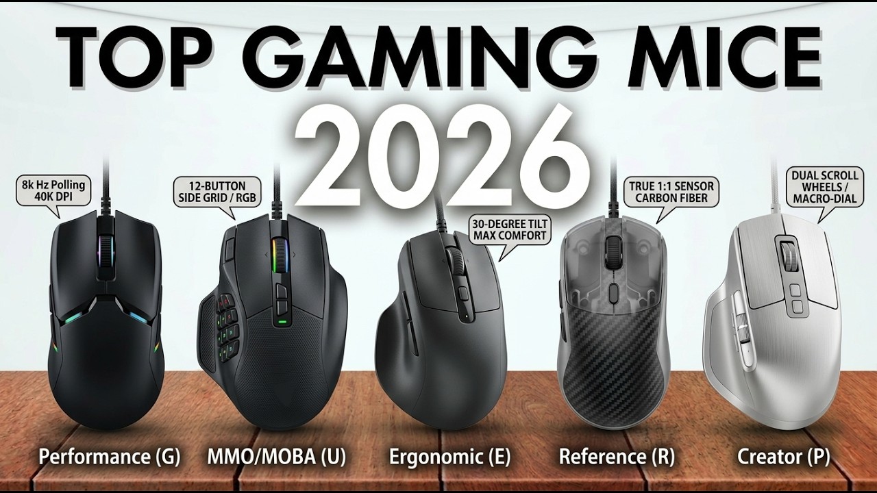 Top 5 Gaming Mice of 2026 — This Is EXACTLY What You Need! - YouTube