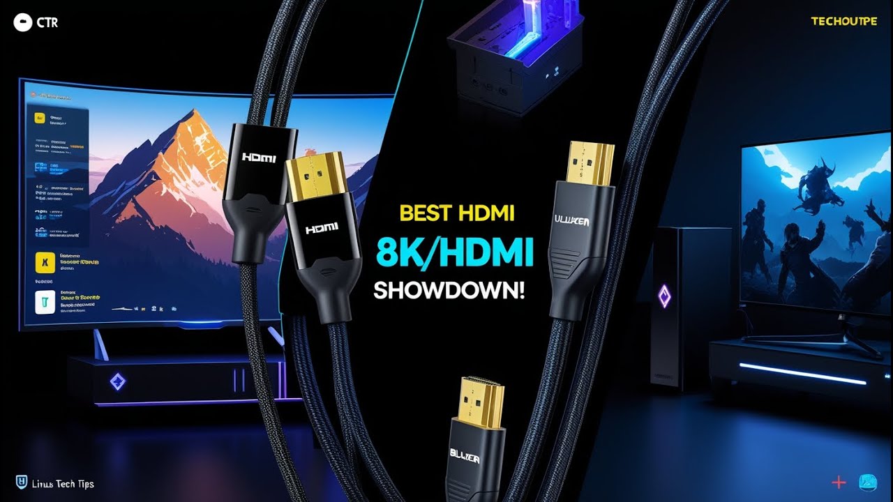 ✅ Top 5 Best HDMI Cables in 2025 – 4K, 8K & Gaming Tested!