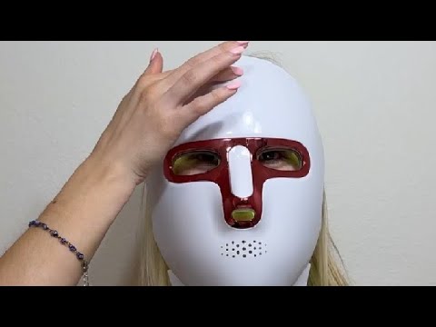 ONLUKY Red Light Therapy Mask for Face,Cordless LED Face Mask Light ...