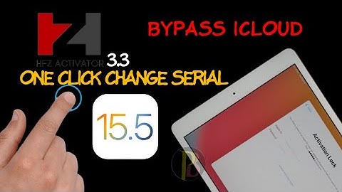 All iPad 5th Gen iOS 15 5 Bypass iCloud One Click by HFZ Activator , Unable to Activate Bypass 15.6