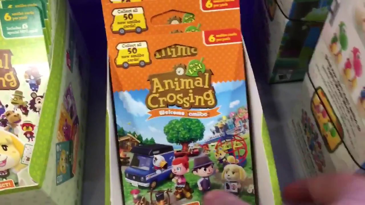 Amiibo Stock At Best Buy Welcome Amiibo Cards Dec 2 2016 YouTube