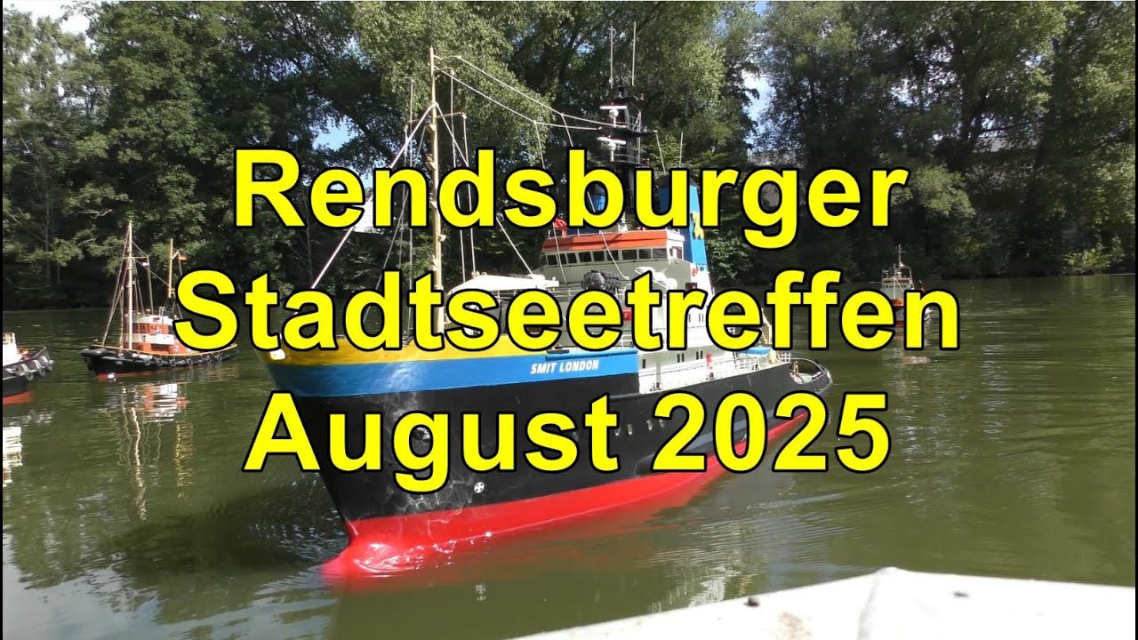 RC ships & boats: Rendsburger Stadtseetreffen - Graupner & Robbe Klassiker / RC classics