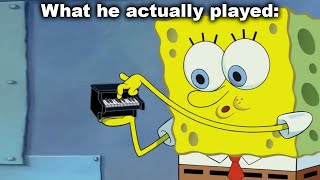 Pianos are Never Animated Correctly... (Spongebob) screenshot 2