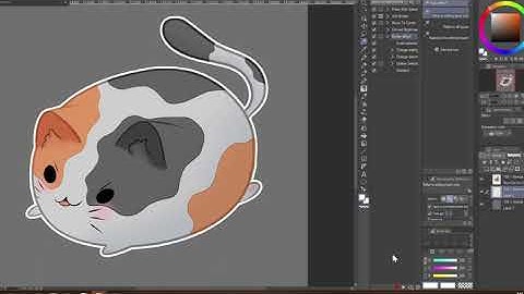 Clip Studio Paint Border Effect! Using Auto-Actions