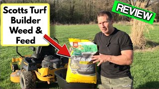 Scotts Turf Builder Weed & Feed REVIEW