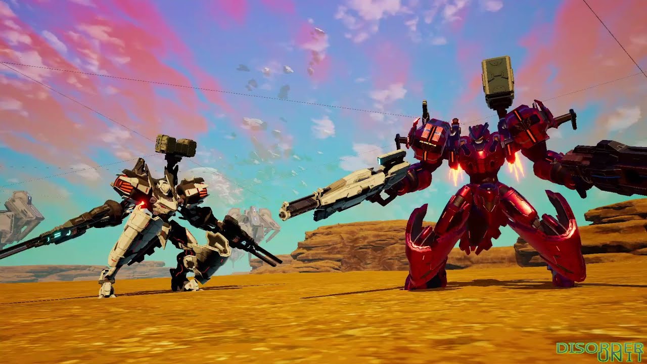  daemon x machina fight night pc revolver youtube