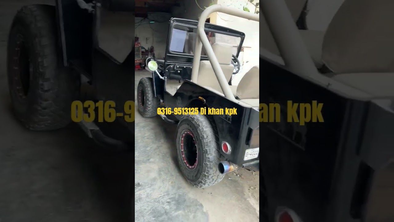 American commando jeep for sale in Kpk di Khan 