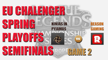 EU Challenger Spring Playoffs Semifinal:Ninjas in Pyjamas vs Reason Gaming G2 Highlights