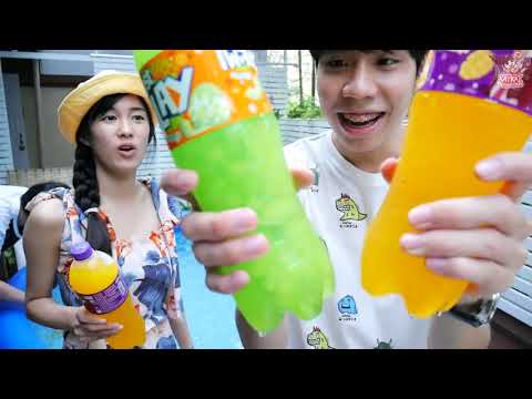 แข่งกินบิงซูในบ่อน้ำแข็ง Kaykai Sprite