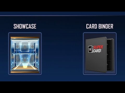 wwe supercard card binder UniKeep WrestleMania Themed Collectible Storage allowing for storage for up to 360 WWE Wrestlemania cards with the included pages when the cards are stored back Trading FINALLY Coming to WWE