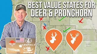 The BEST States to Hunt DEER & PRONGHORN!