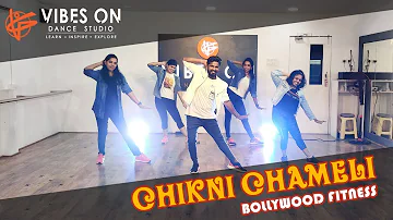 CHIKNI CHAMELI | BOLLYWOOD FITNESS | KARTHIK CHOREOGRAPHY | VIBES ON DANCE STUDIO