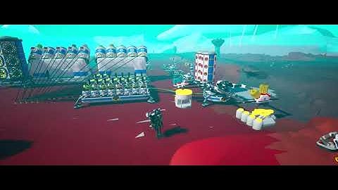 ASTRONEER: Resource Retrieval System w/ Printers