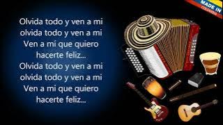 Ven a mí - Los inquietos del vallenato (Letra) 1080p Full Hd