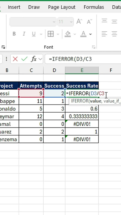 IFERROR Function in Excel | Handle Errors Like a Pro!