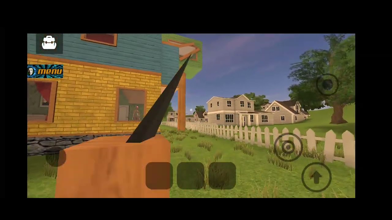 jugando angry neighbor con mod menu xd - YouTube