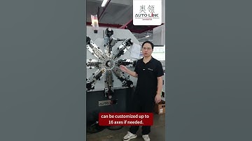 🎯 High Precision CNC Wire Forming Machine | Power for Complex Spring & Wire Designs!